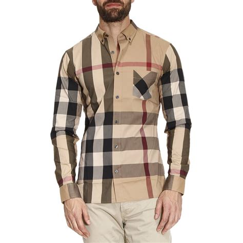 camicia burberry subito|Camicie casual e maglie da uomo Burberry.